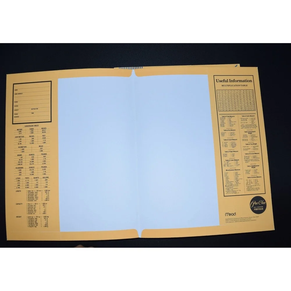 Mead Pee-Chee All Season Portfolio Lot 11 Vintage Peach Sports Folders 33170